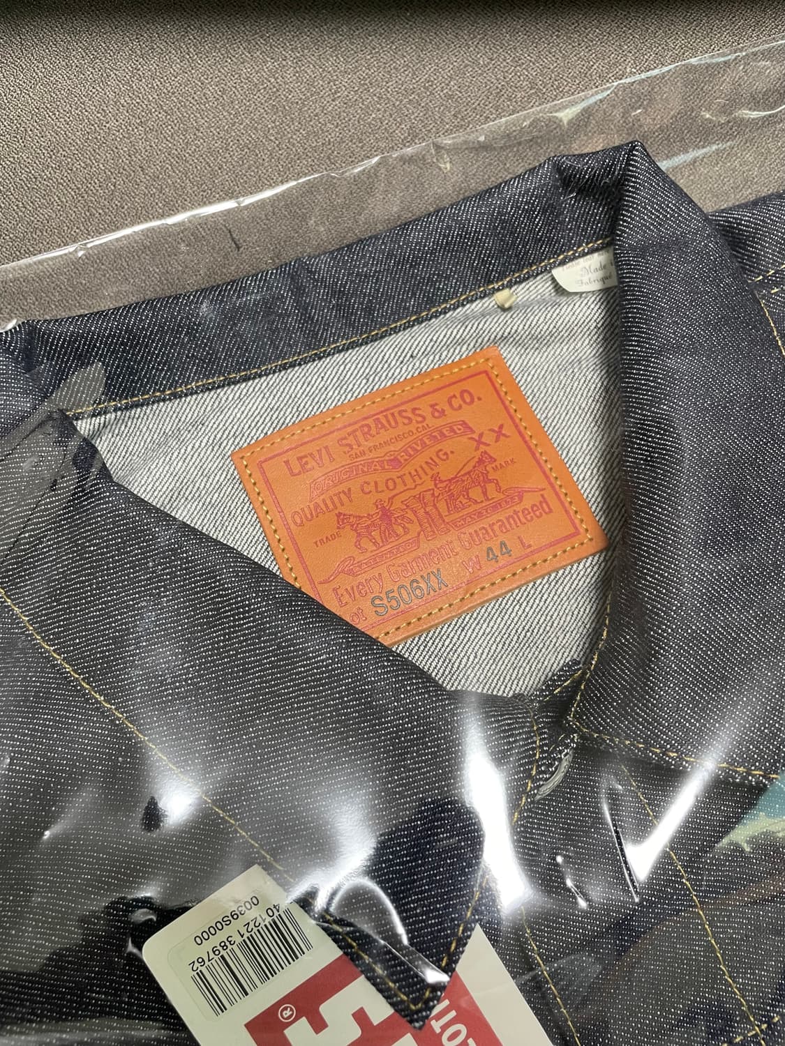 새상품) 리바이스 lvc S506XX 데님 자켓 44사이즈 상품이미지1