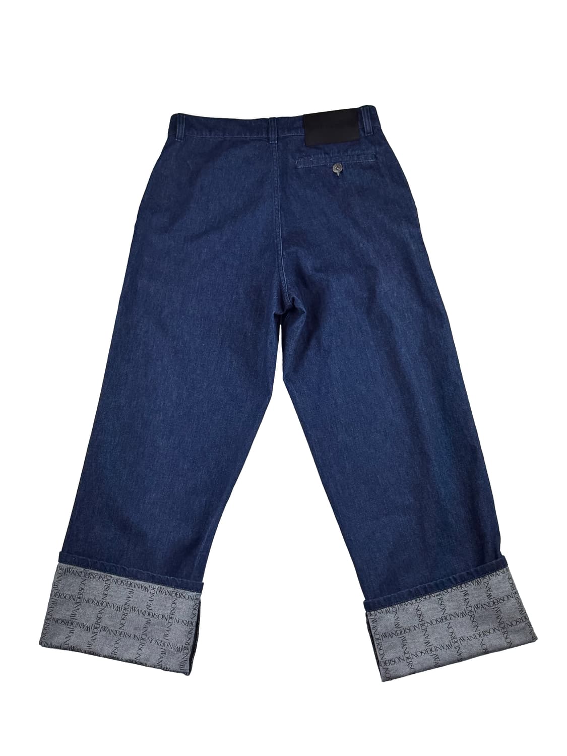 JW 앤더슨 로고 그리드 턴업 워크웨어 진 (새상품) 상품이미지2