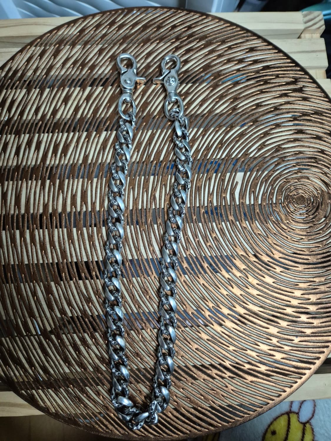 [OS] 크롬하츠 월렛체인 투클립 롱체인 상품이미지6