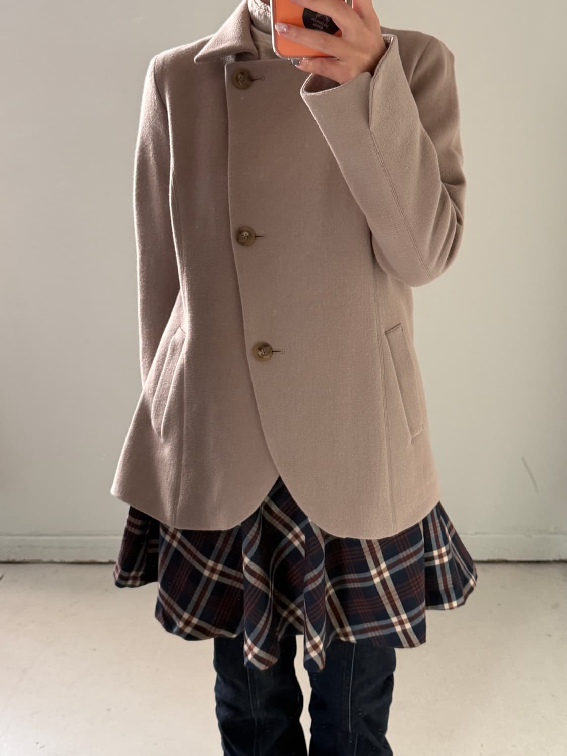 일본빈티지 CORDIER 울 코트자켓 상품이미지4