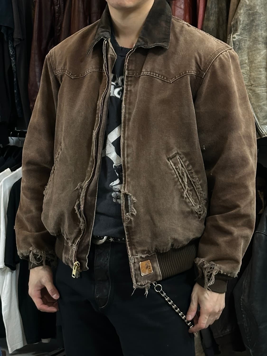 00's OG 칼하트 J14 산타페 자켓 칼하트 DKB 디트로이트 상품이미지3