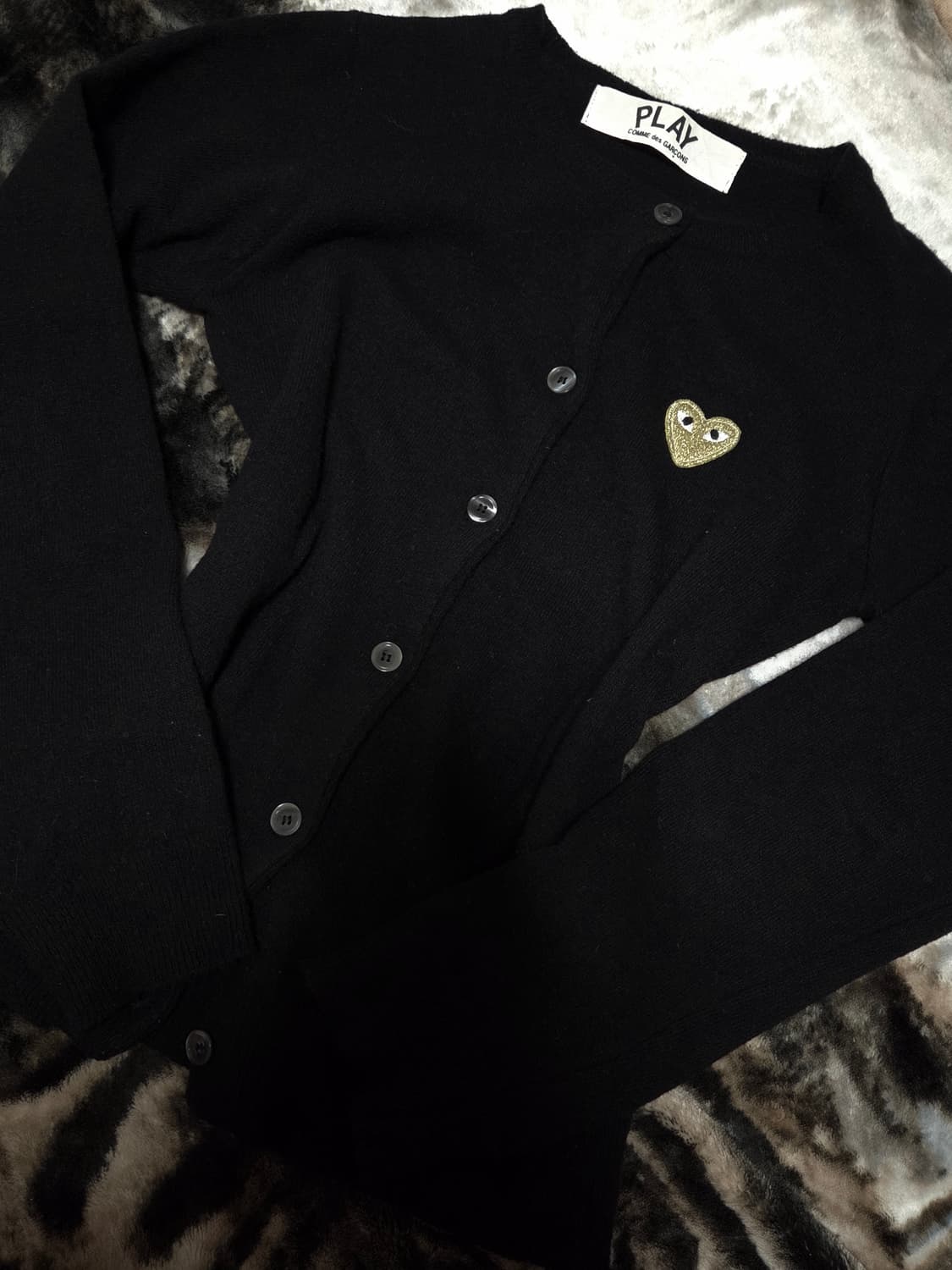 골드와펜 꼼데가르송 여성 가디건 상품이미지1