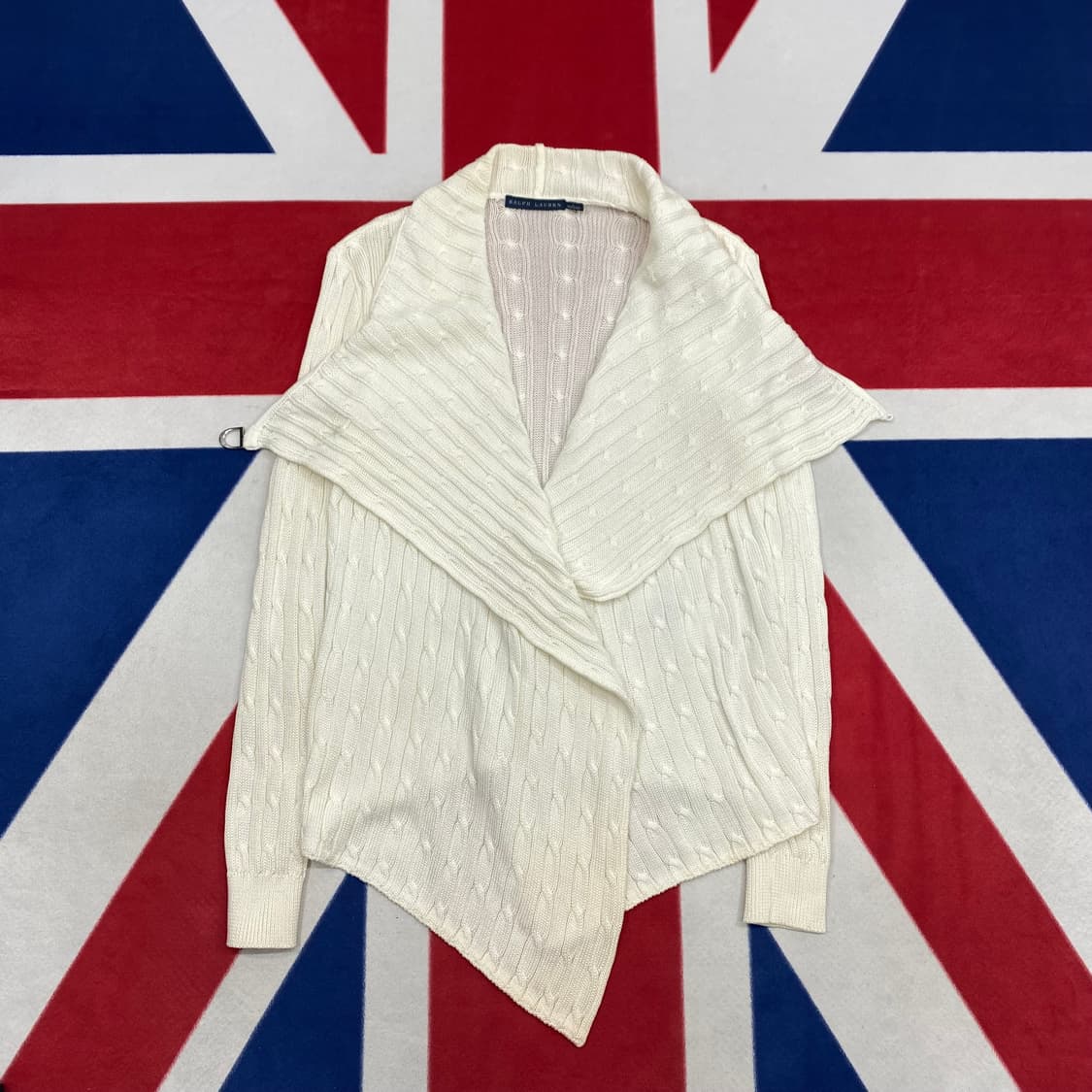 폴로 숄 가디건 여성 S 상품이미지2