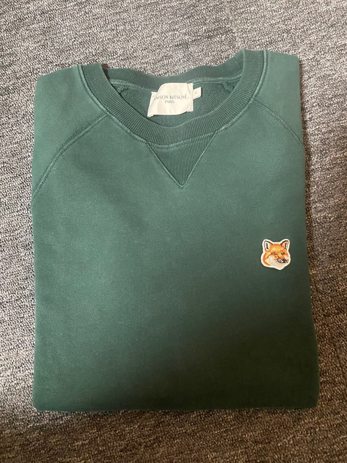 절반값 이하 급처해요!! 정품 메종키츠네 폭스 해드 맨투맨 급처요 상품이미지3