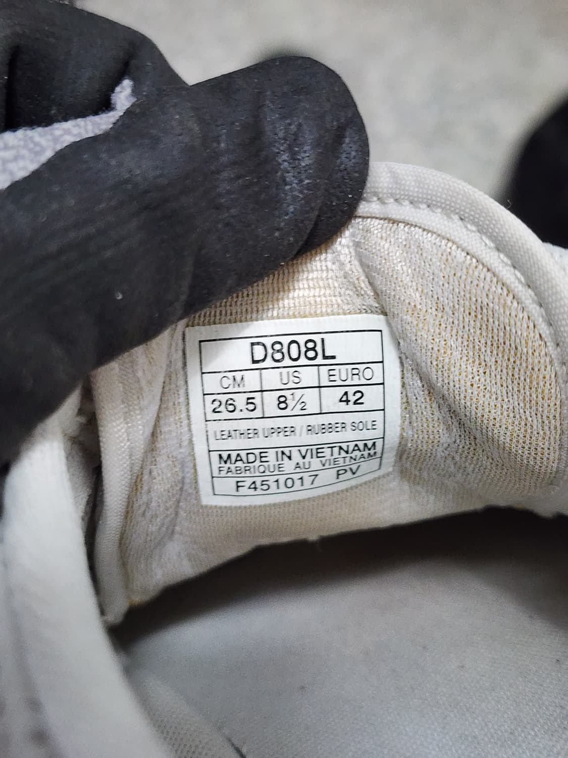 오니츠카타이거 멕시코 66 흰색 스니커즈 상품이미지7