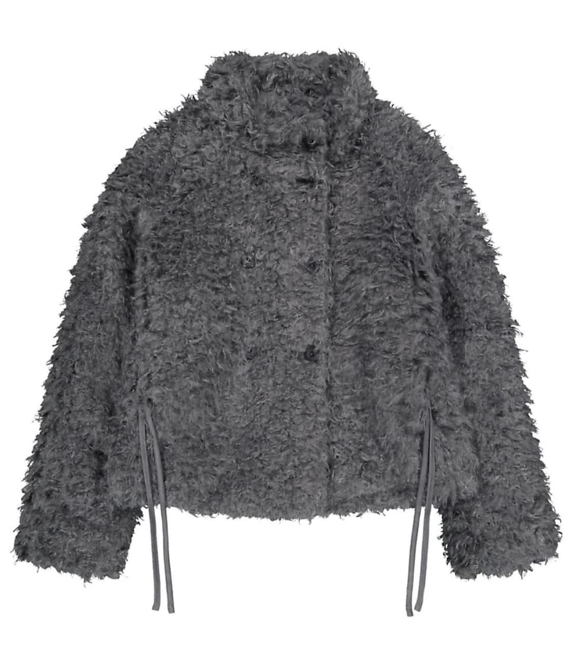 코이세이오 퍼자켓 그레이 상품이미지1