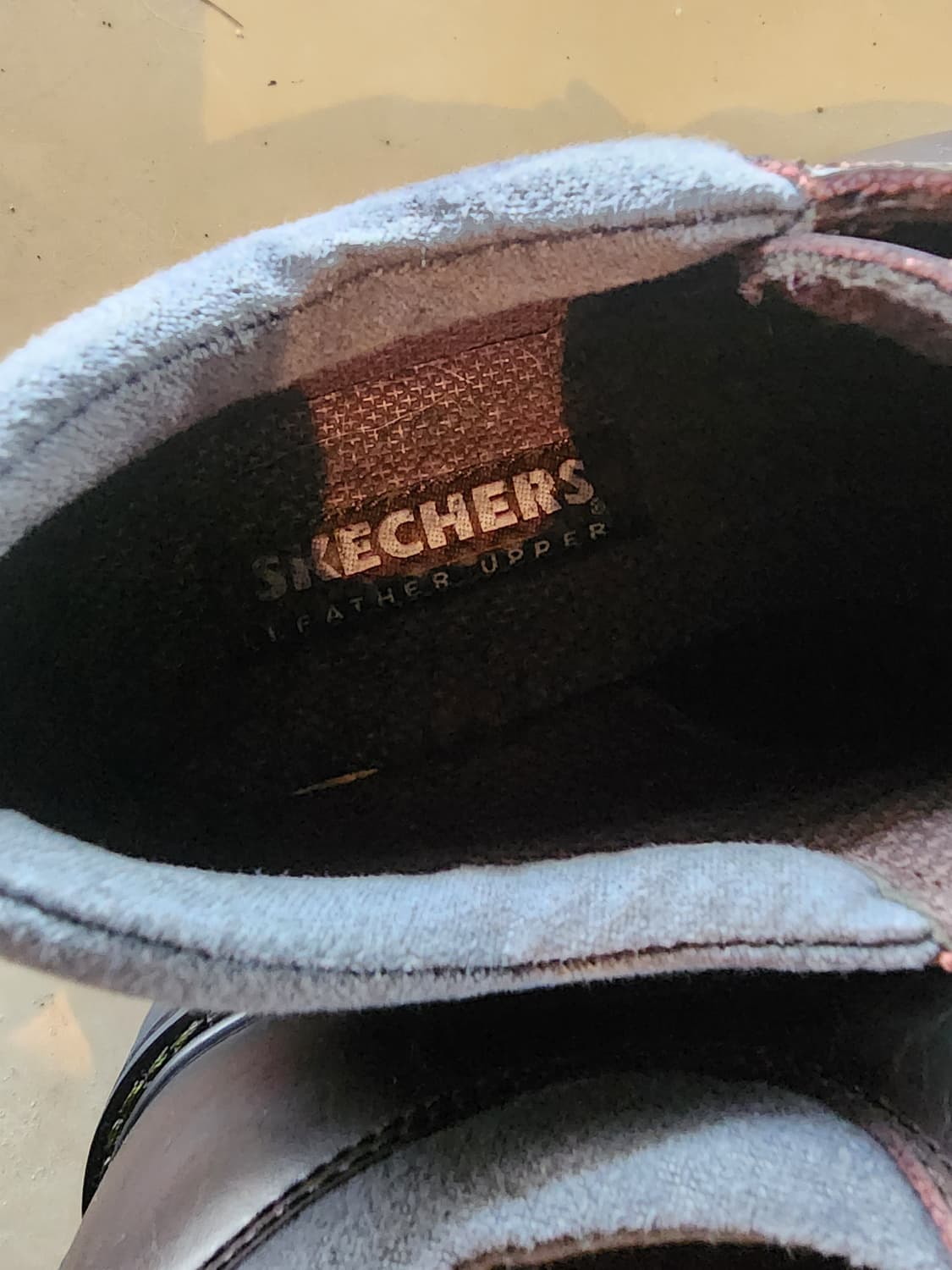 SKECHERS 스케쳐스 남자 단화 팜. 280사이즈 남성 가죽 구두 상품이미지9