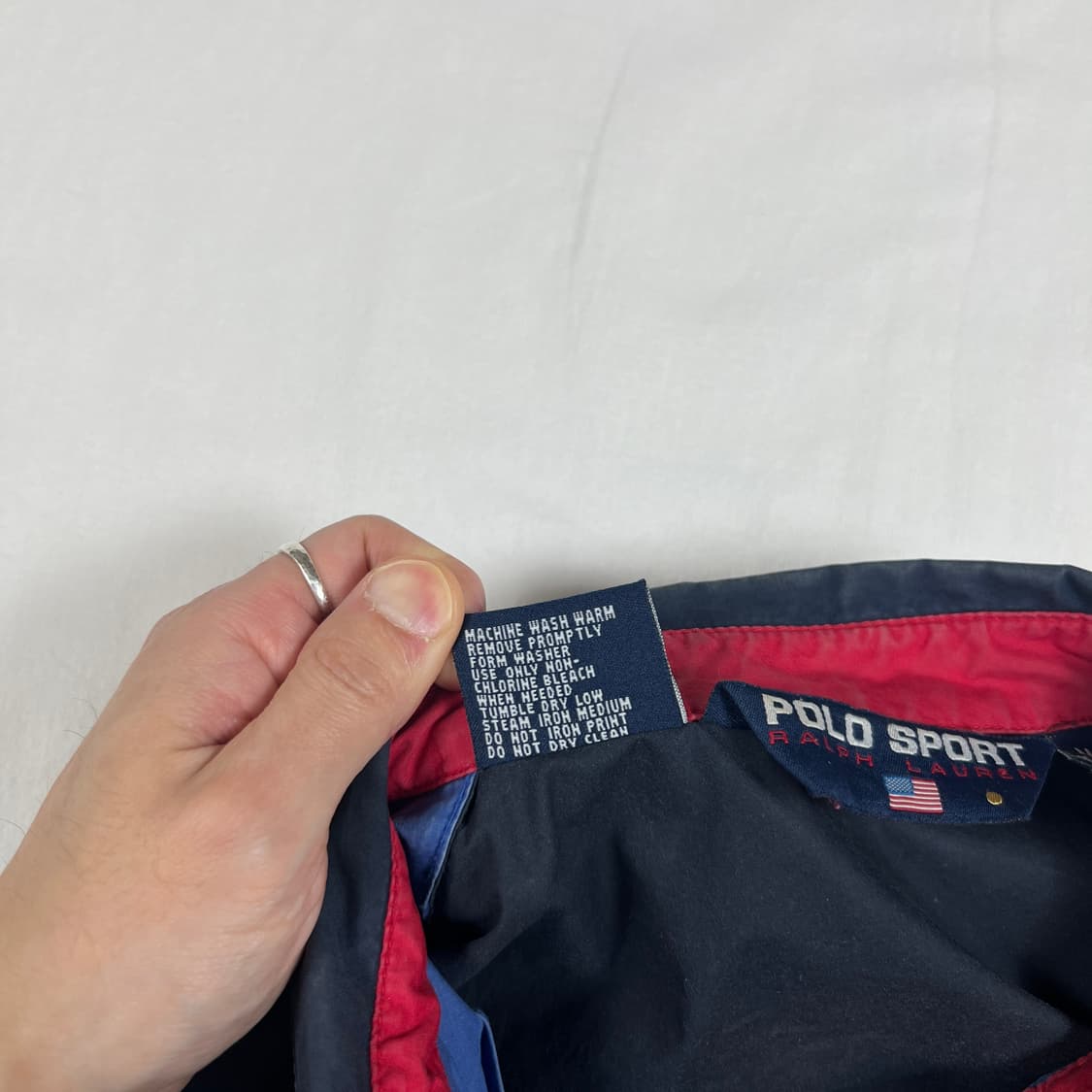 90’s 폴로스포츠 polo sport 스펠아웃 스윙탑 자켓 상품이미지8