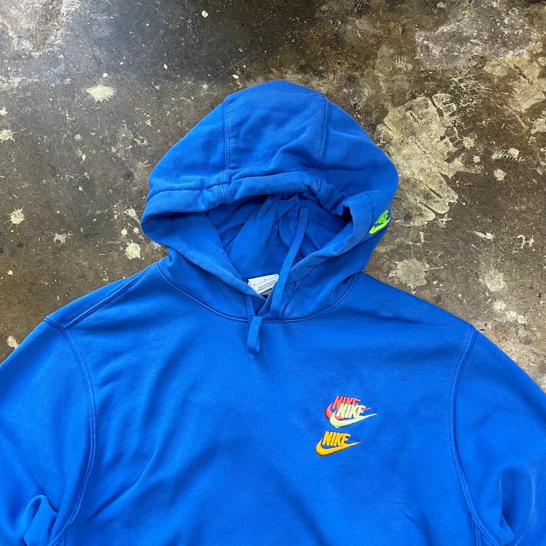 M) 나이키 멀티로고 프렌치테리 후드티 후드티셔츠 상품이미지3