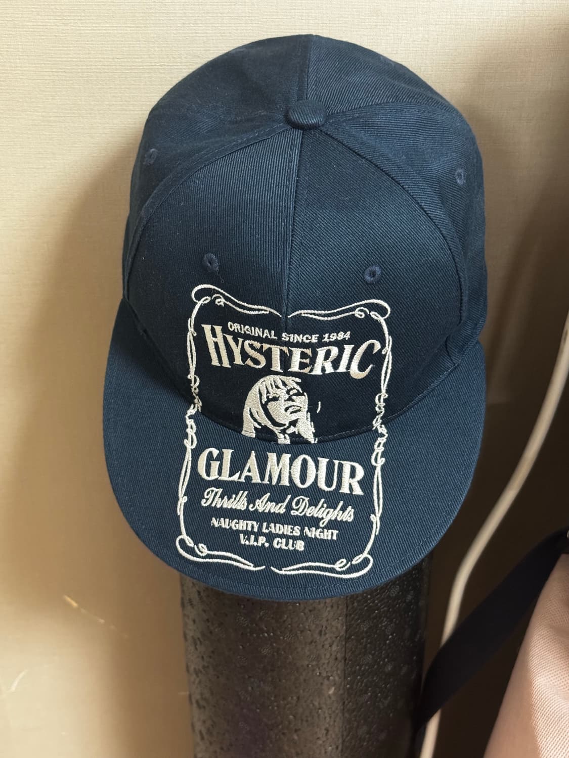 히스테릭글래머 네이비 볼캡 상품이미지1