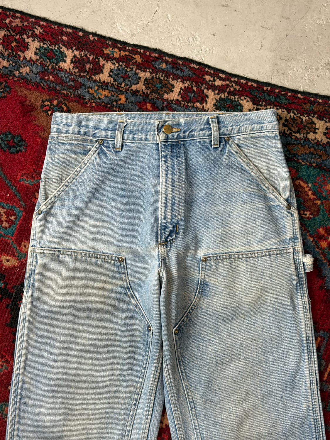 00's USA OG 칼하트 B07 더블니 팬츠 칼하트 데님 더블니 상품이미지5