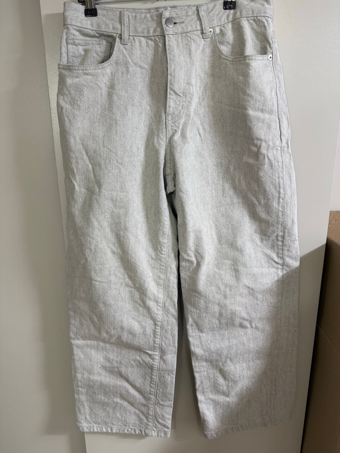 8 seconds 와이드 데님 팬츠 80사이즈 상품이미지1