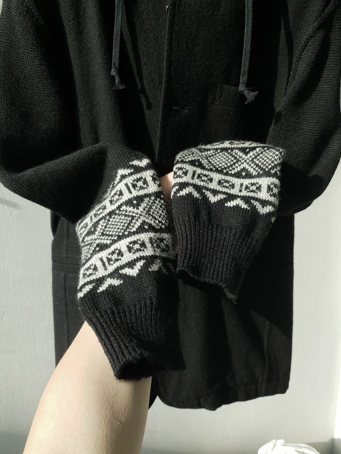 Comme Des Garcons wool docking hooded Jk 상품이미지7
