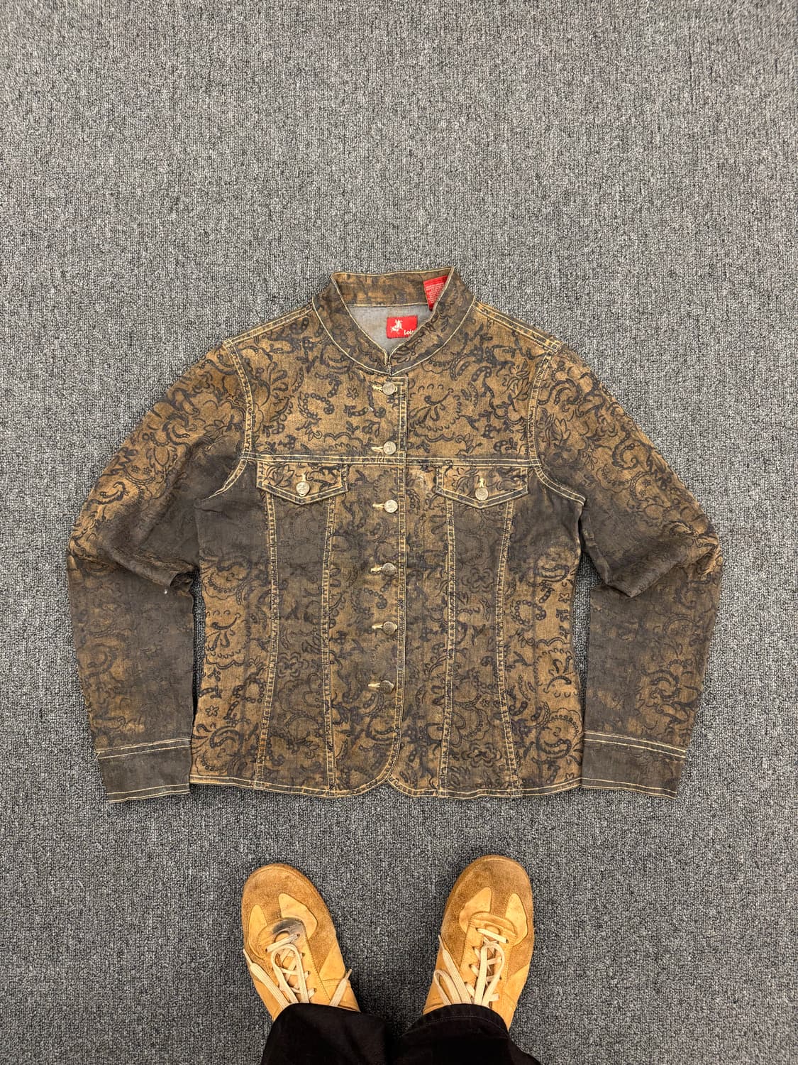 Lois 빈티지 패턴 여성 자켓 상품이미지1