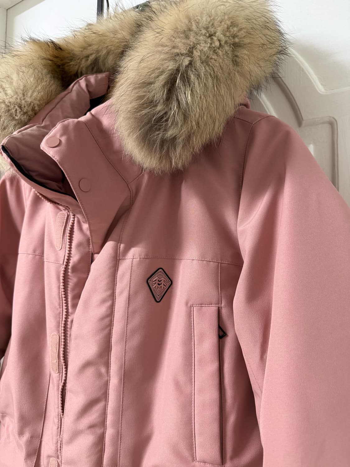 95사이즈 여성 코오롱 스포츠 고어윈드스토퍼 구스다운 패딩 상품이미지5