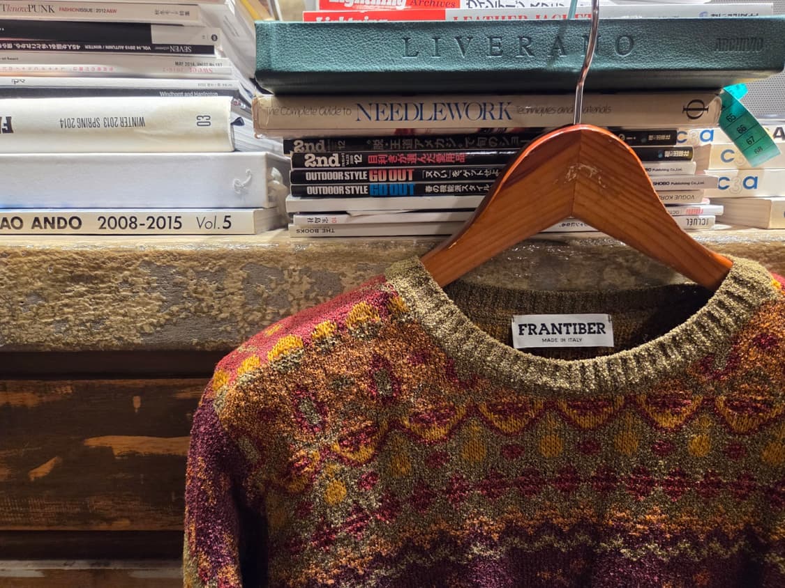 Flantiber 이탈리아 빈티지 니트 상품이미지2