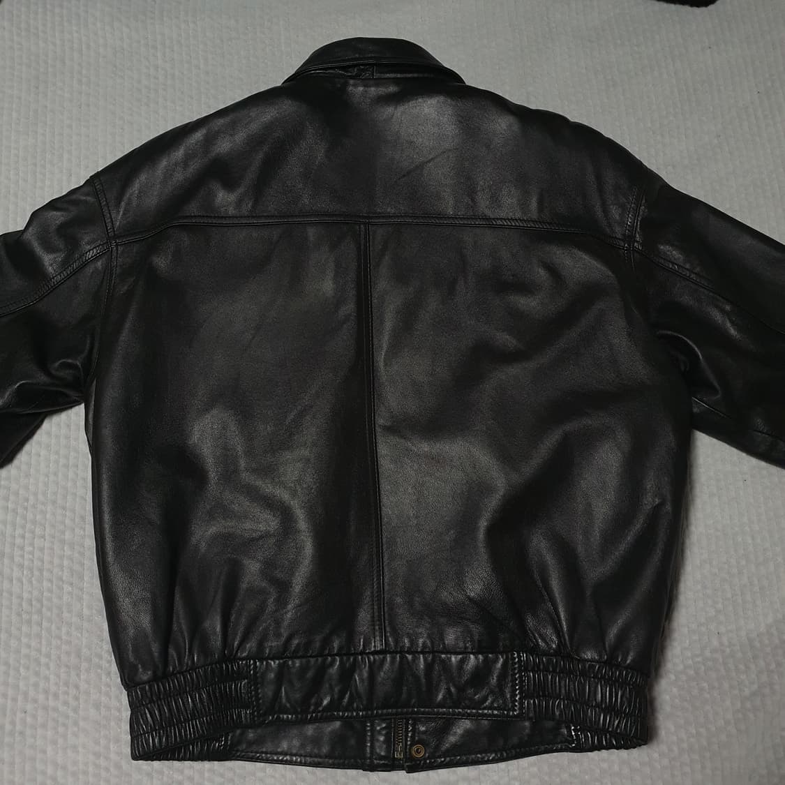 빈티지 양가죽 봄버 자켓 상품이미지4