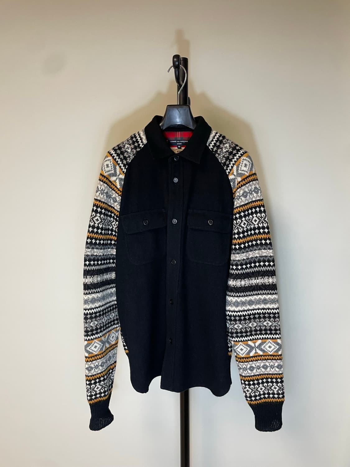 꼼데가르송 옴므xgim 니트 자켓 상품이미지1