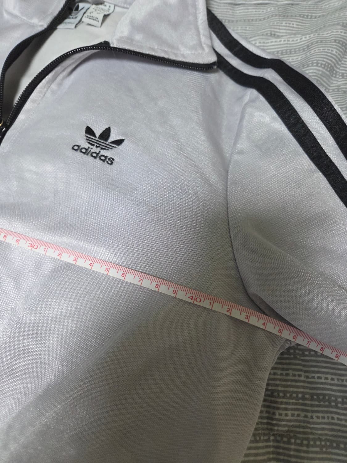 아디다스 희귀 실버크롭집업져지 상품이미지6