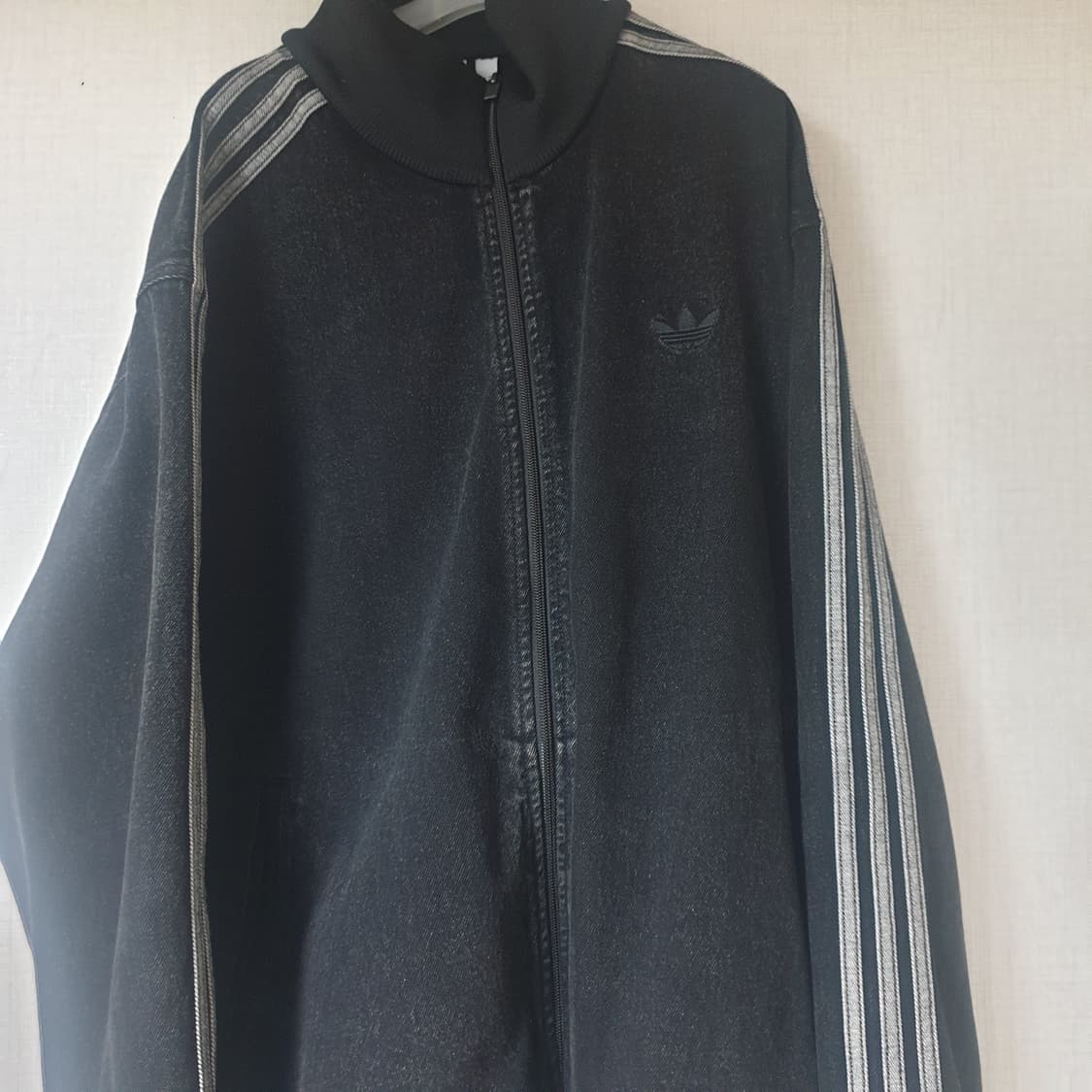 아디다스 데님 자켓 파이어버드 XL 블랙 상품이미지1