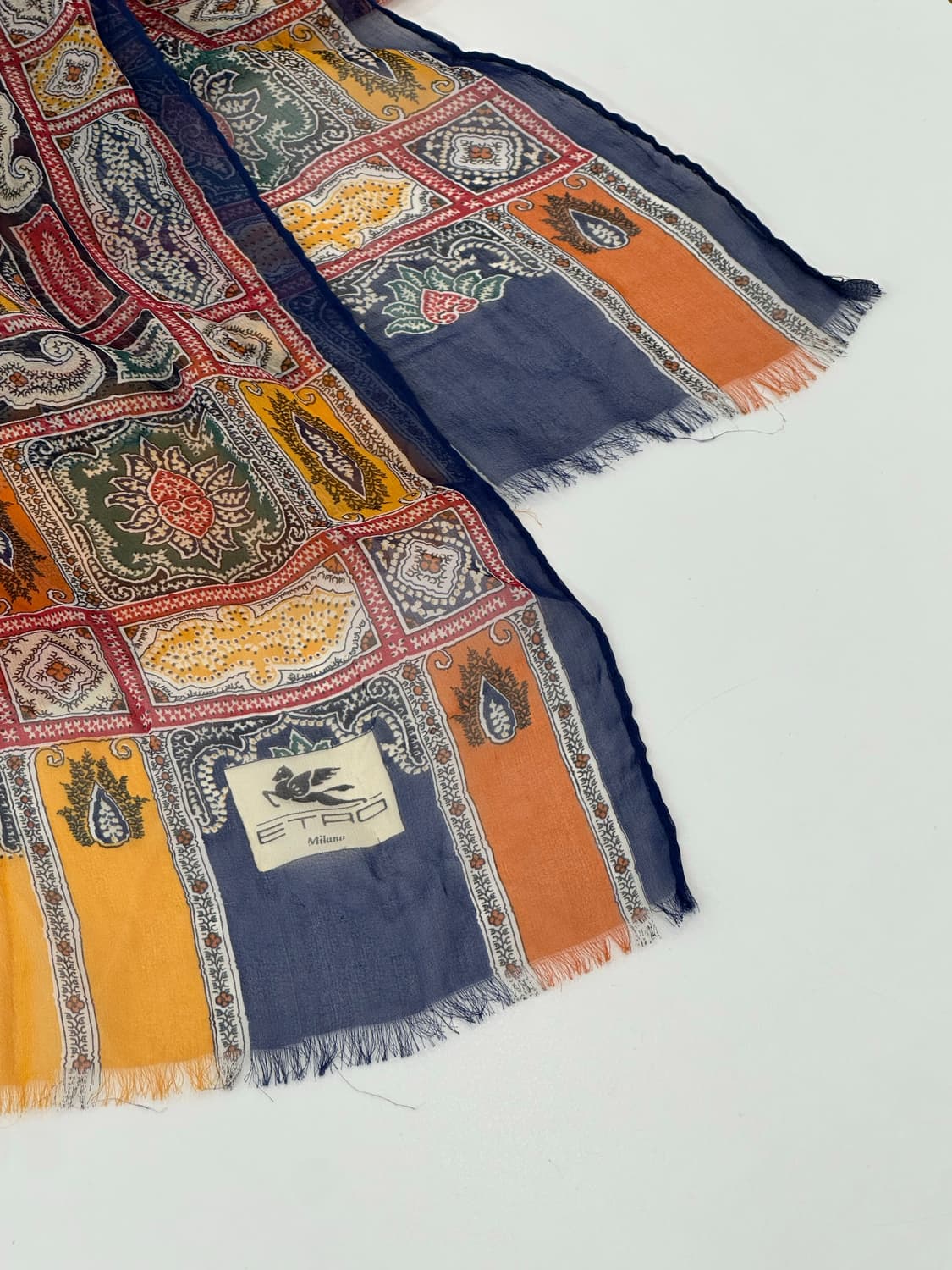 에트로 실크 숄 머플러 상품이미지2