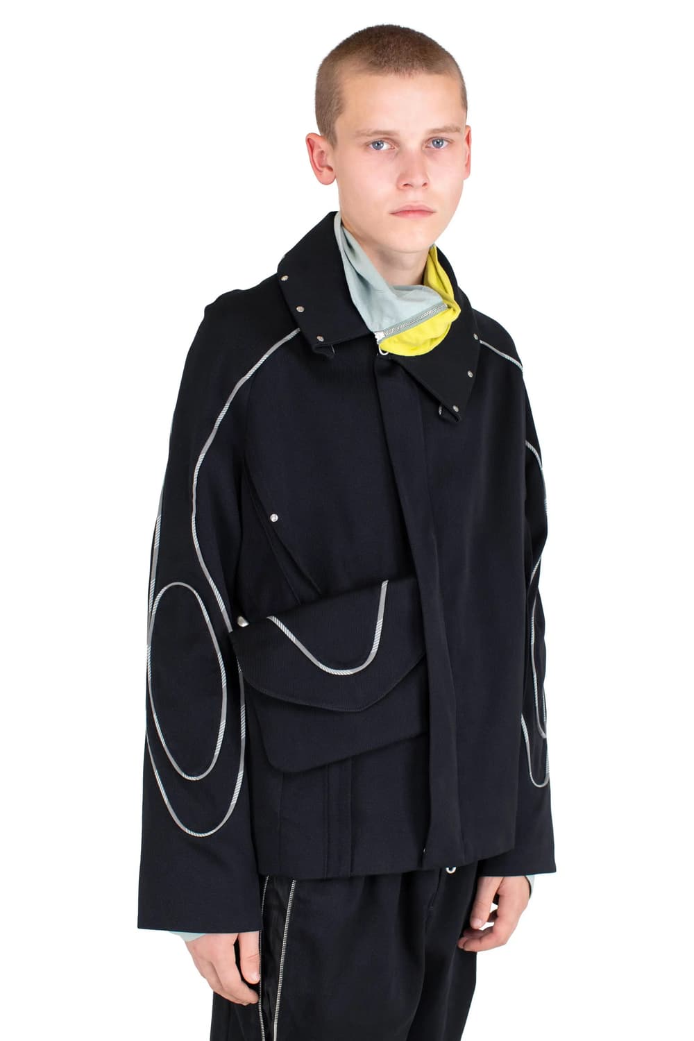 [46]키코 코스타디노브 찰리스 자켓 블랙 상품이미지4