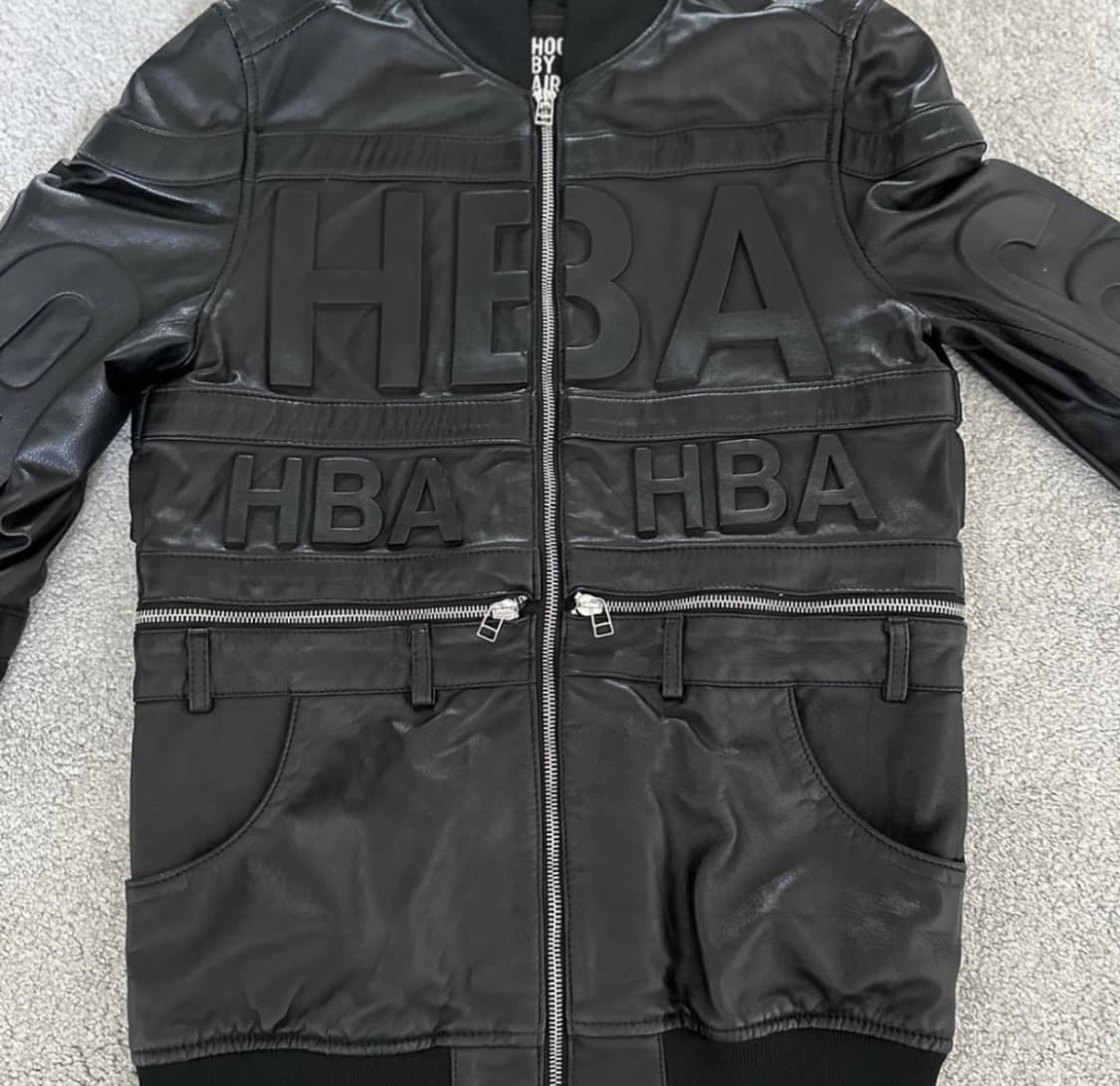 Hood by air leather jacket 상품이미지2