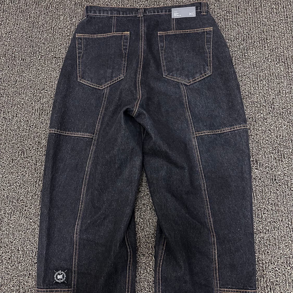 브라운브레스 공용 데님 팬츠 흑청바지 M 상품이미지7