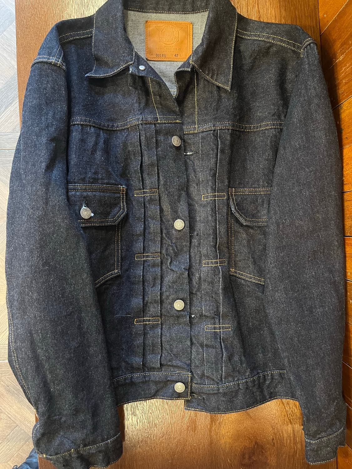 리얼맥코이 001xxj 42 사이즈 판매 상품이미지3