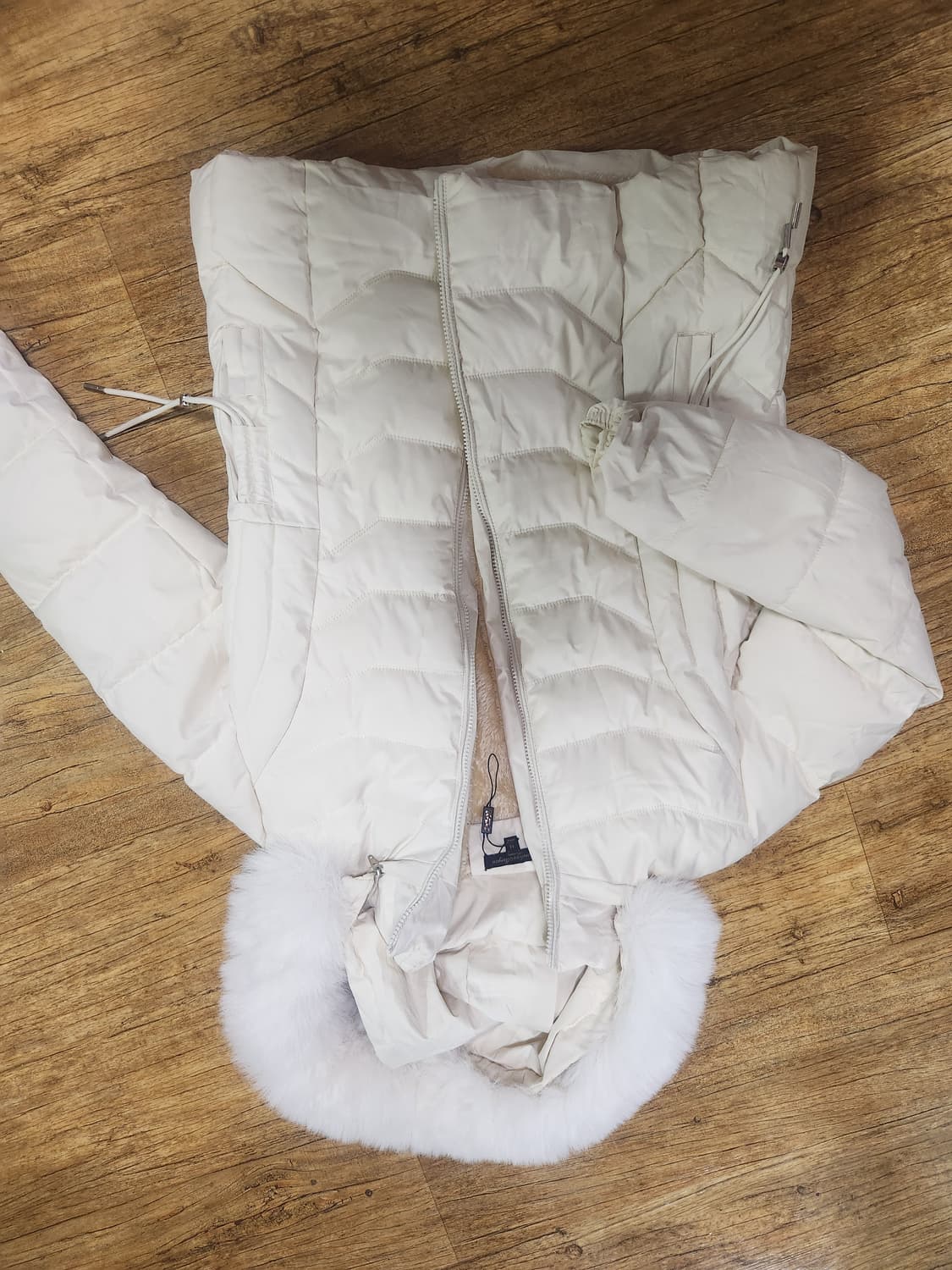 화이트 패딩 상품이미지1