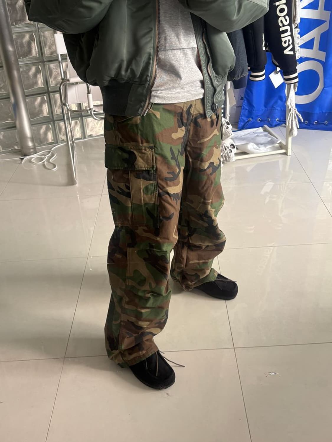 CAMO CARGO PANTS 위장 무늬 카고 팬츠 상품이미지1