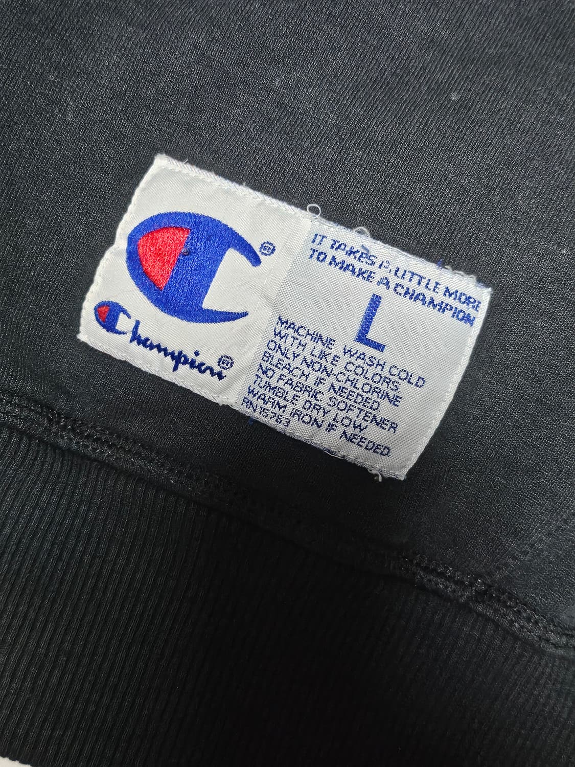 올드스쿨 챔피온 자수로고 후드티 후드티셔츠 L 상품이미지2