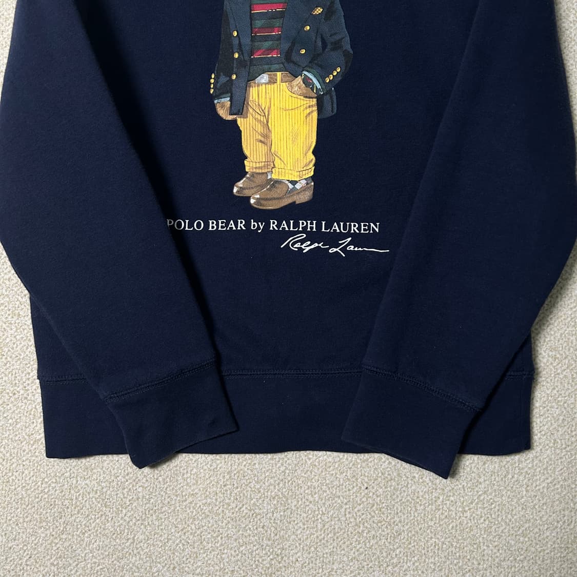 (S) 폴로 랄프로렌 베어 맨투맨 상품이미지5