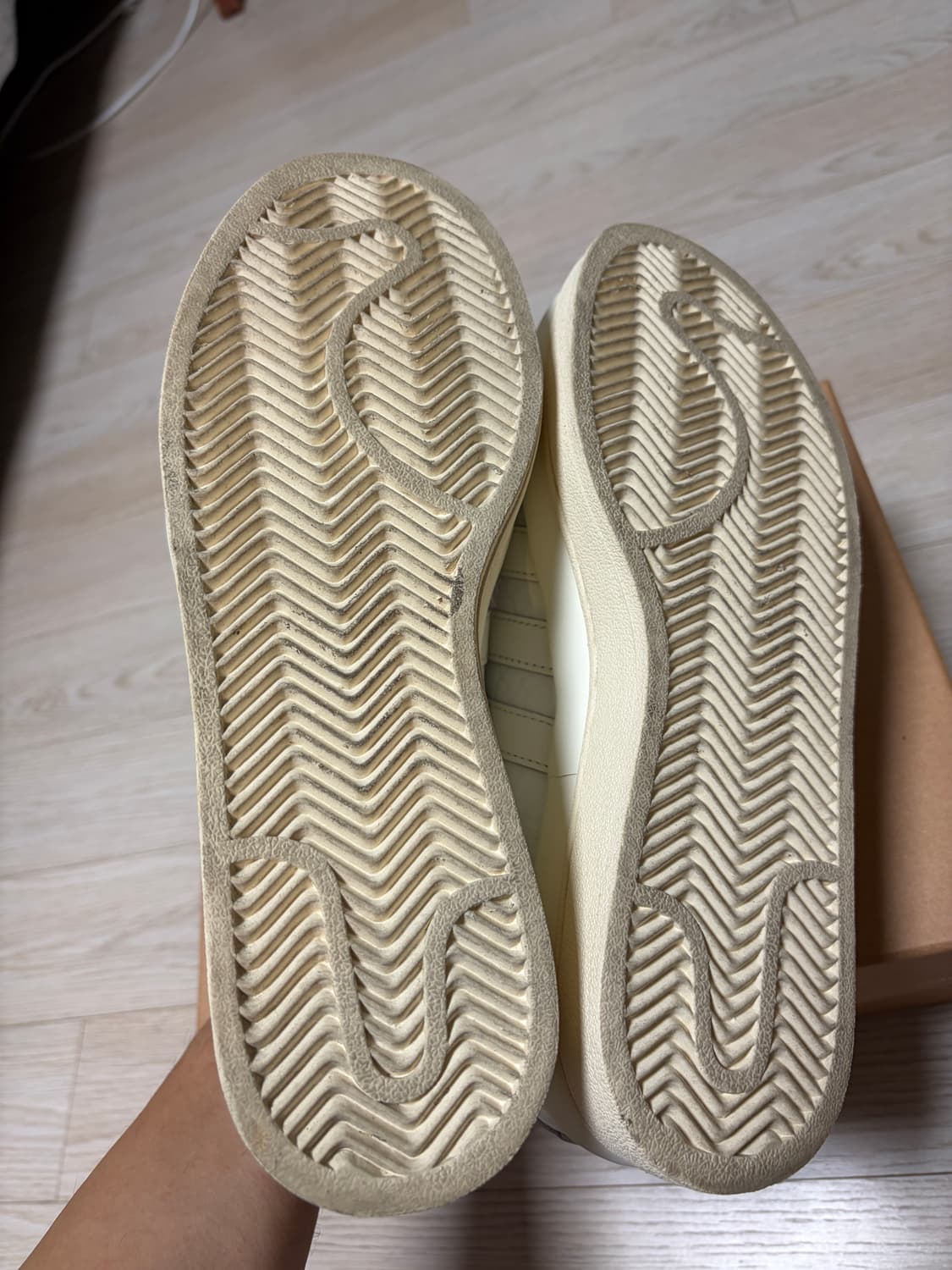 Y3 히쵸(Hicho) 코어화이트 크림화이트(1회 실착) 상품이미지5