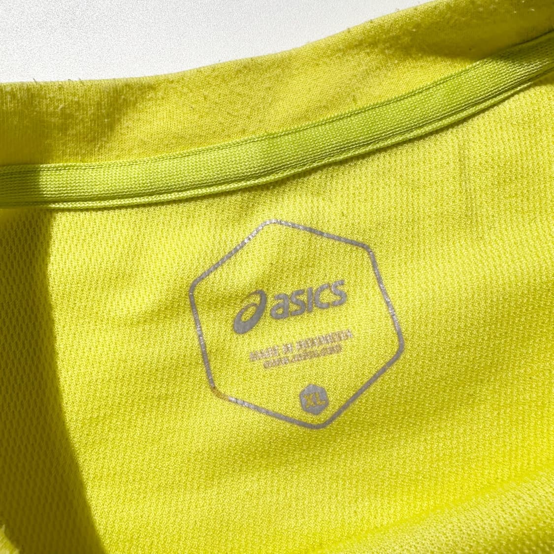 아이앱 스튜디오 x 아식스 반팔 티셔츠 라임 상품이미지5