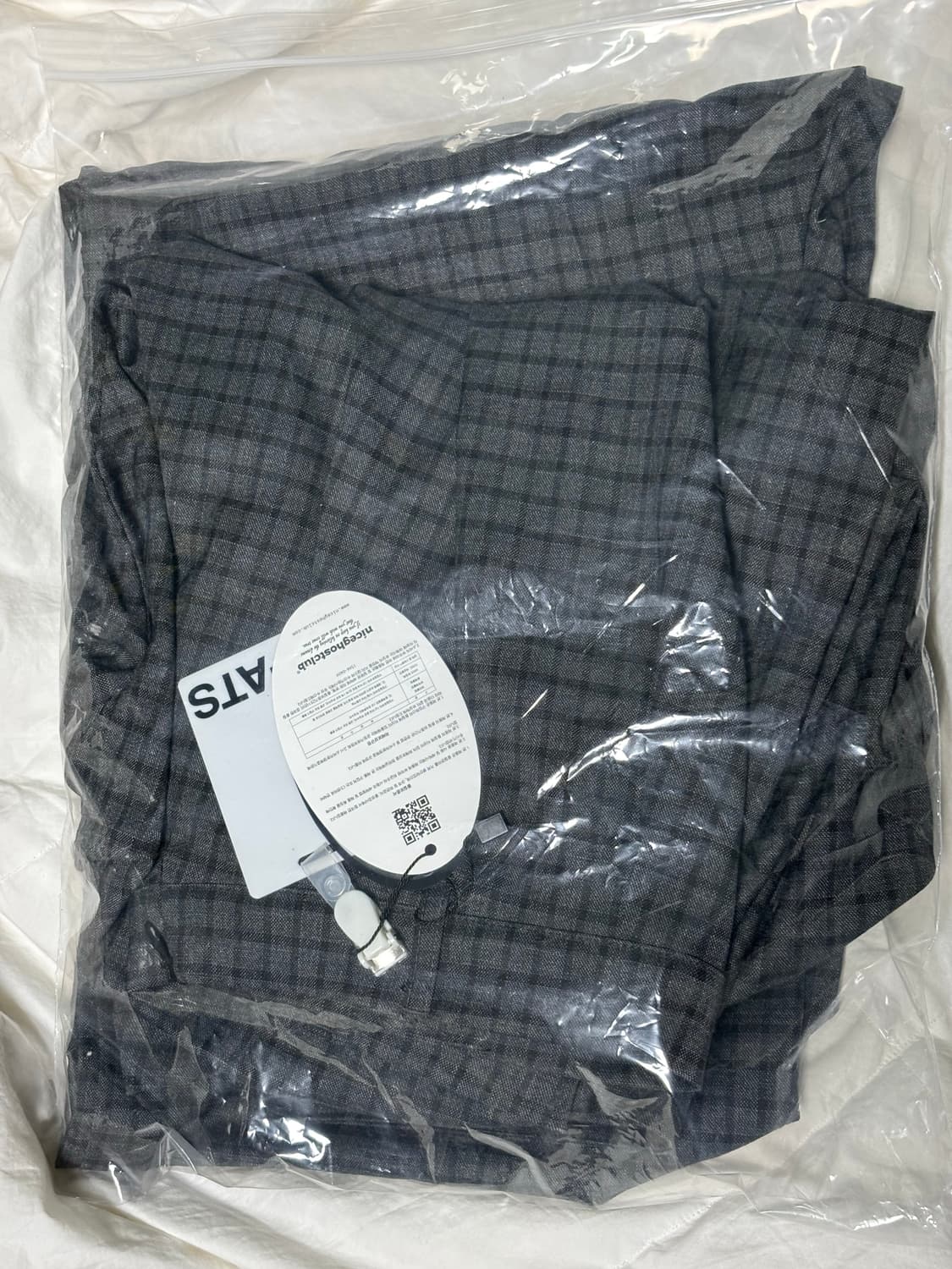 ffats check balloon layered skirt pants 상품이미지2