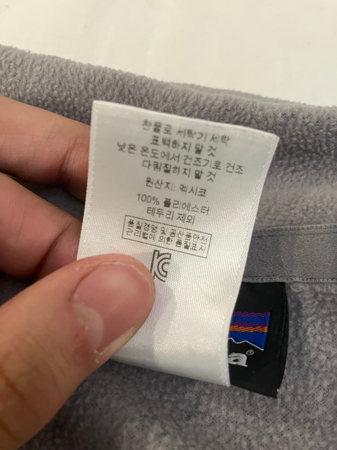 파타고니아 신칠라 하프집업 플리스 그레이 상품이미지5