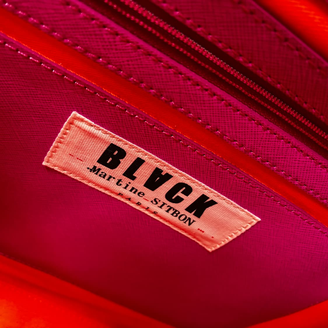 블랙 마틴 싯봉 핑크 여성 가방 (새제품) 상품이미지4