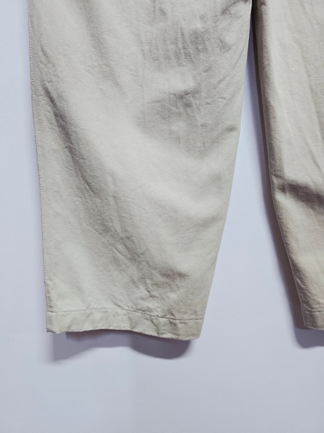 온앤온 베이지색 와이드 팬츠 슬랙스 상품이미지6