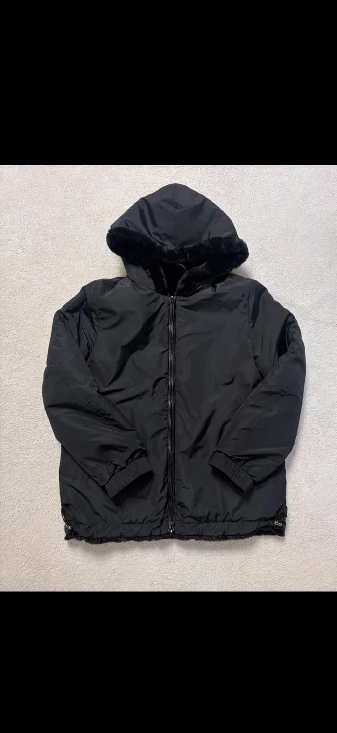 헤지스 리버시블 퍼 점퍼 상품이미지3