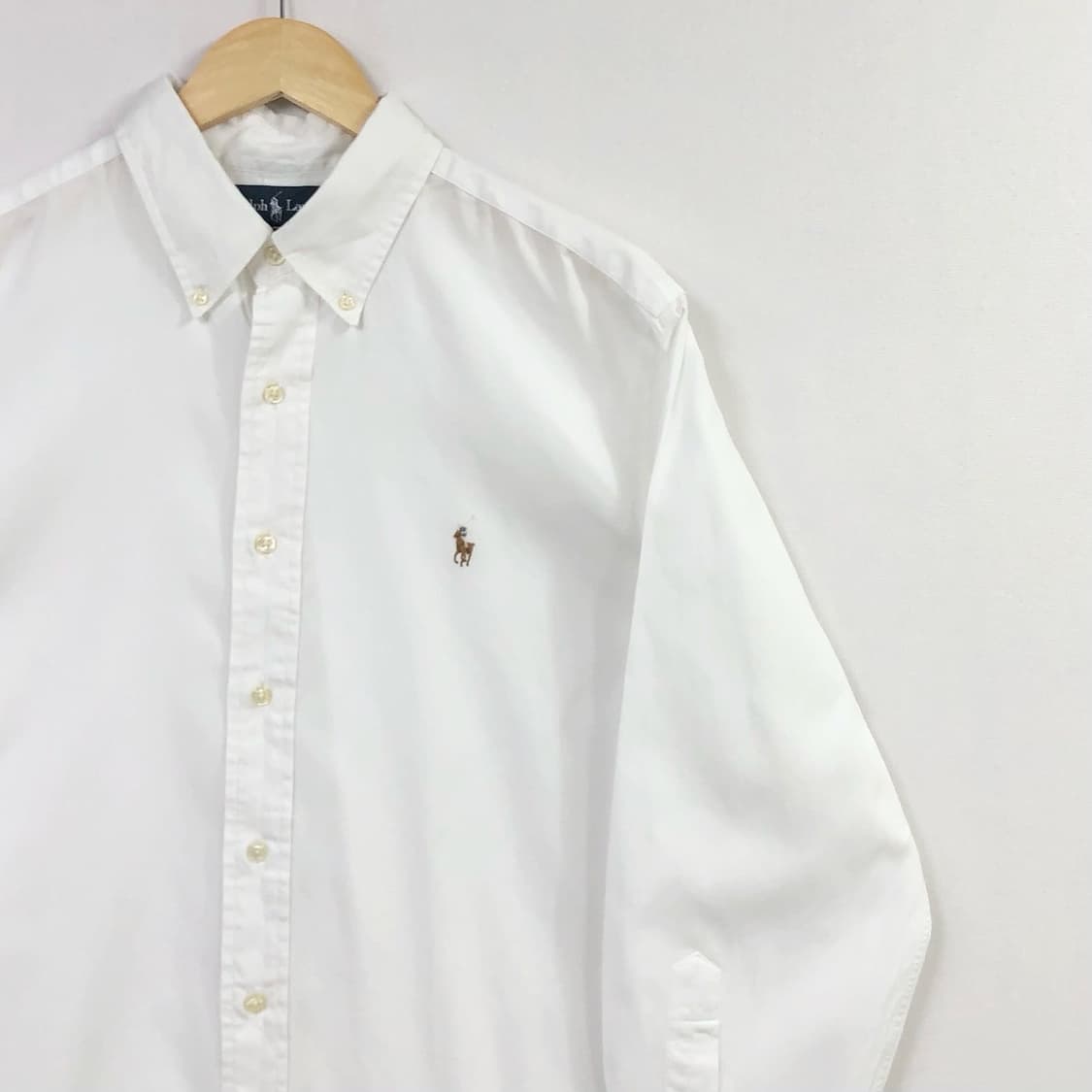 XL 폴로 화이트 셔츠 상품이미지1