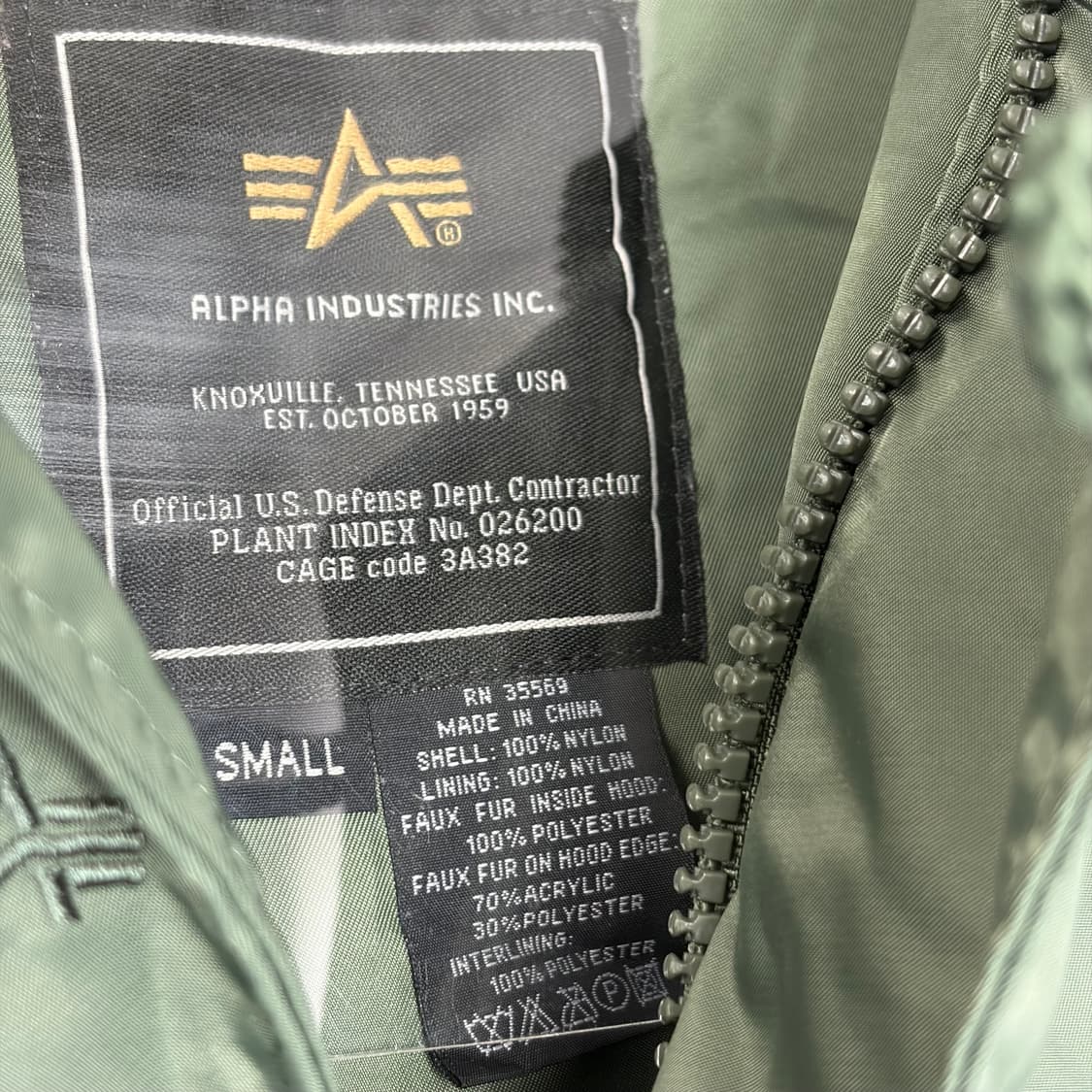 알파인더스트리 n-3b 항공 점퍼 야상 자켓 상품이미지4