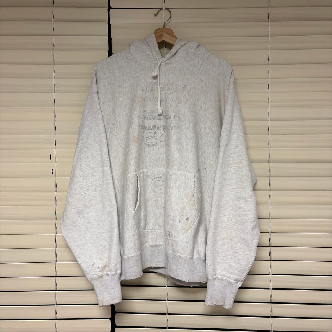 바우와우 Bowwow 하드 에이징 디스 후드 후드티 L 상품이미지2