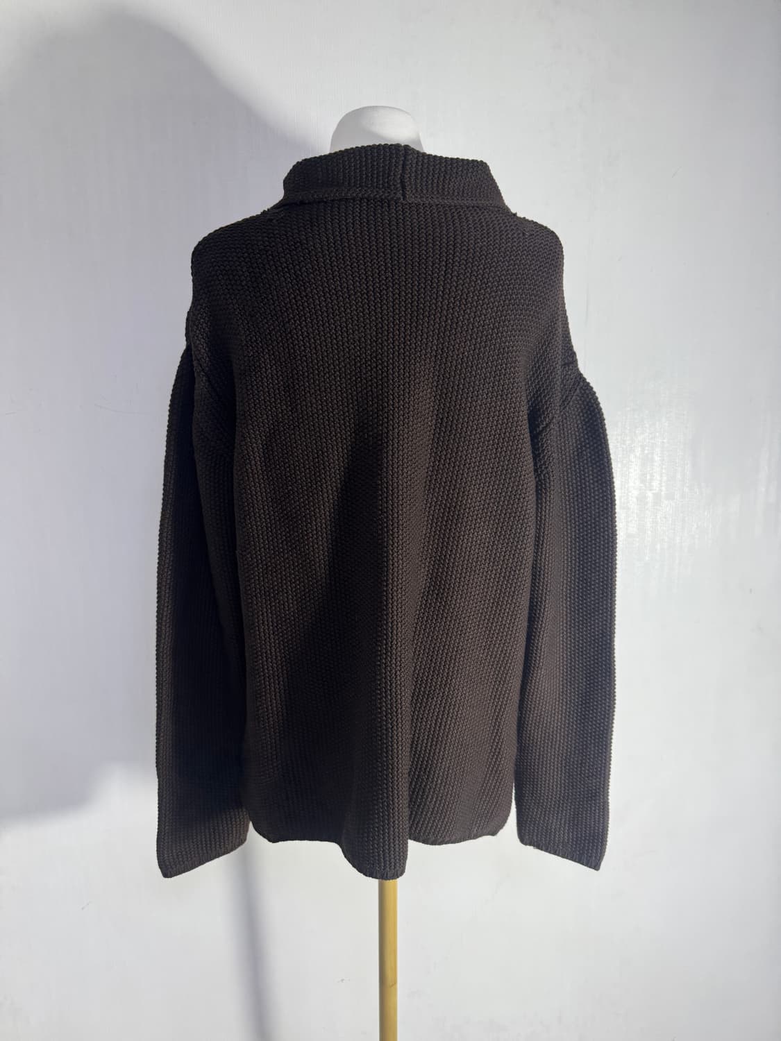90s 조르지오 아르마니 메리노 울 니트 가디건 상품이미지5
