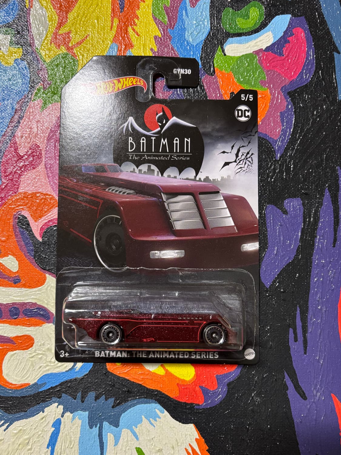 미개봉) 배트맨 배트모빌 다이캐스트 핫휠 인테리어 소품 상품이미지1