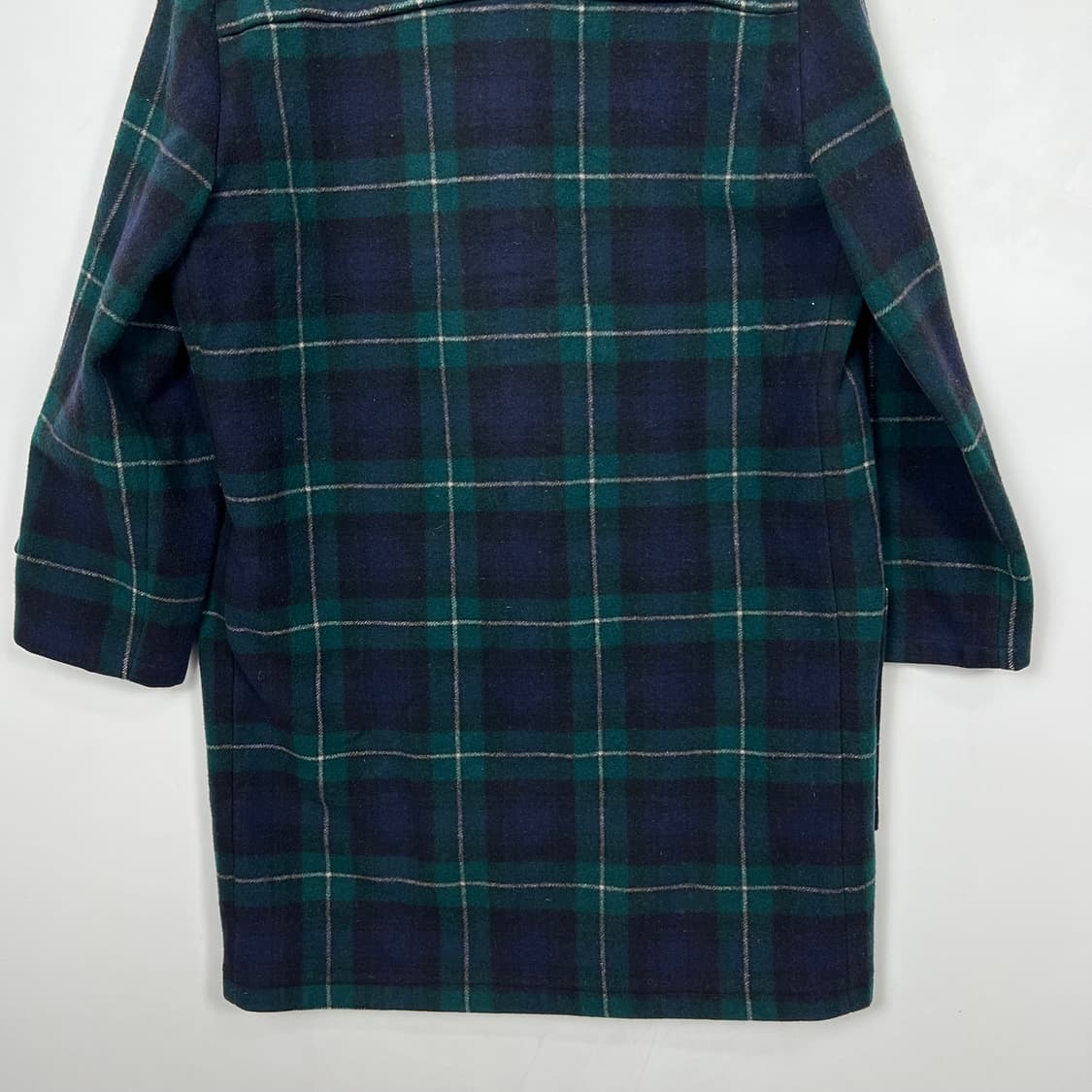 2000s PRL 폴로 랄프로렌 블랙와치 더플 코트 상품이미지6