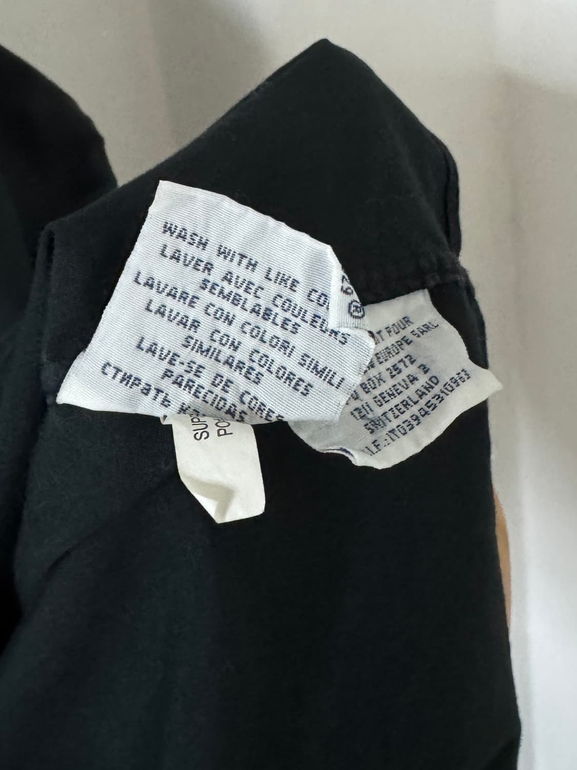 폴로 블랙 셔츠 상품이미지5
