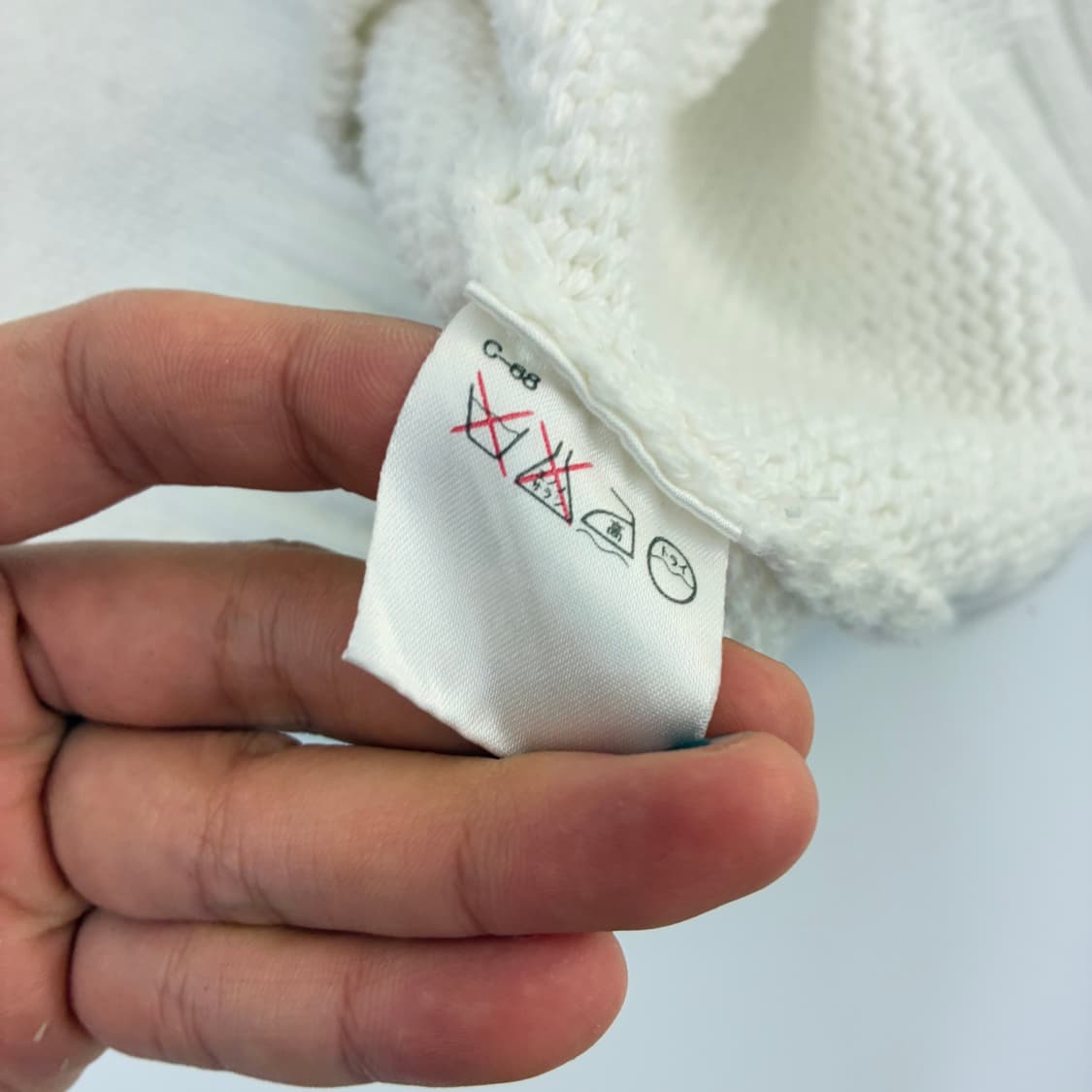 Polo  폴로 랄프로렌 자수 화이트 코튼 니트   상품이미지6