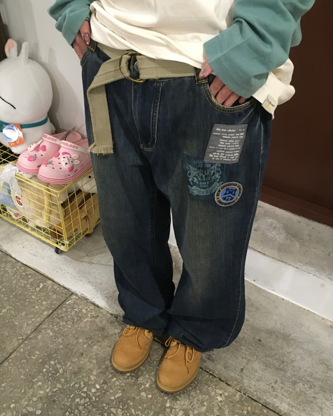 무료배송) FUBU VINTAGE BOTTOM 상품이미지10