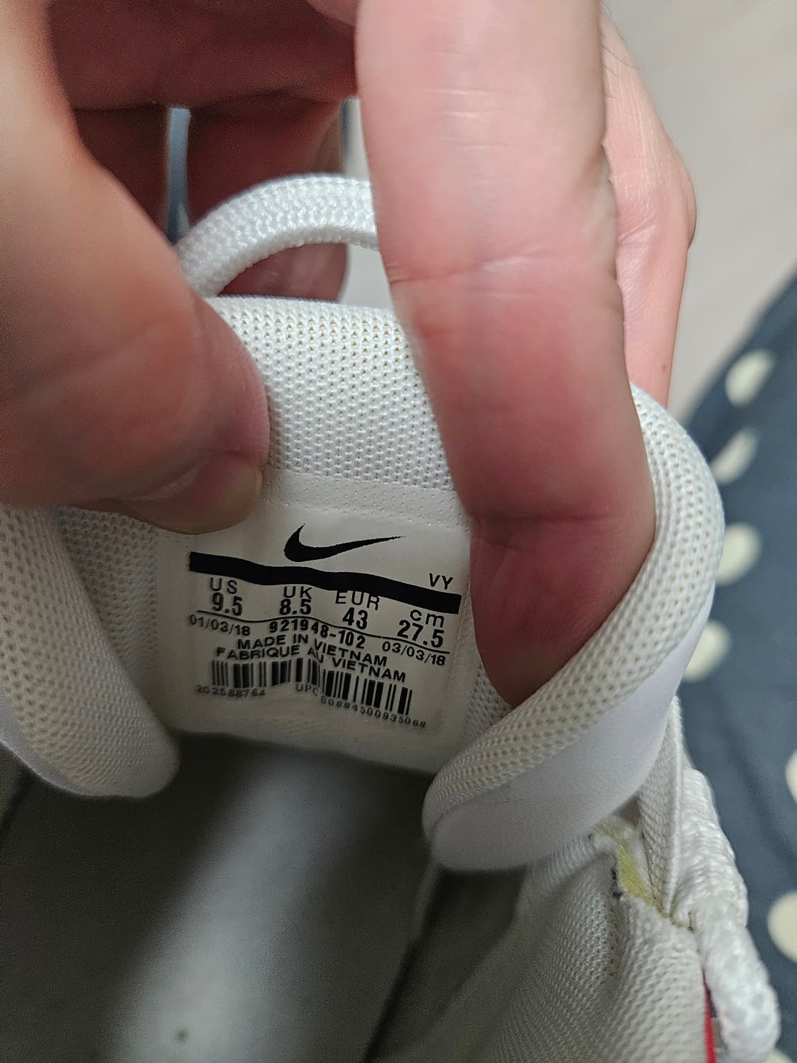 나이키 에어 모어 업템포 바시티레드 275mm 상품이미지8